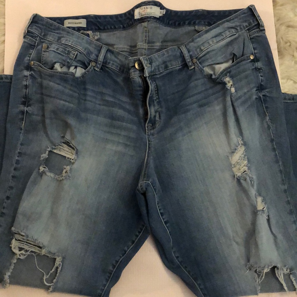Torrid boyfriend style jeans